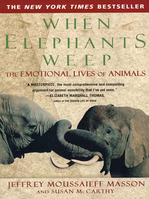 Cover image for When Elephants Weep